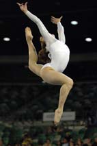 Gymnastics - mental training for gymnasts to improve gymnastics performance and results, especially to overcome fear of backwards movements. 