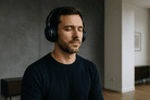 Man in meditation