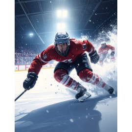 Ice hockey players