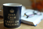 School teacher coffee cup