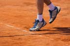 Clay court tennis